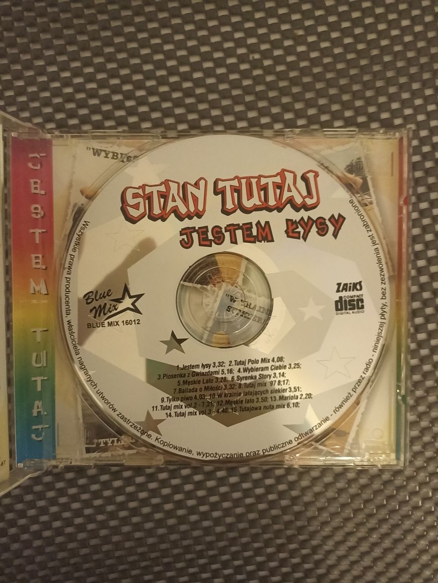 Stan Tutaj Jestem Łysy płyta CD disco polo