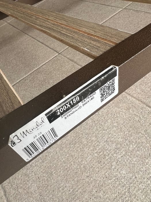 Estrado de ripas 180*200