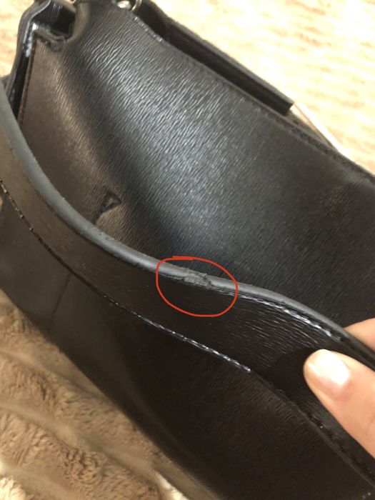 Стильна чорна сумка