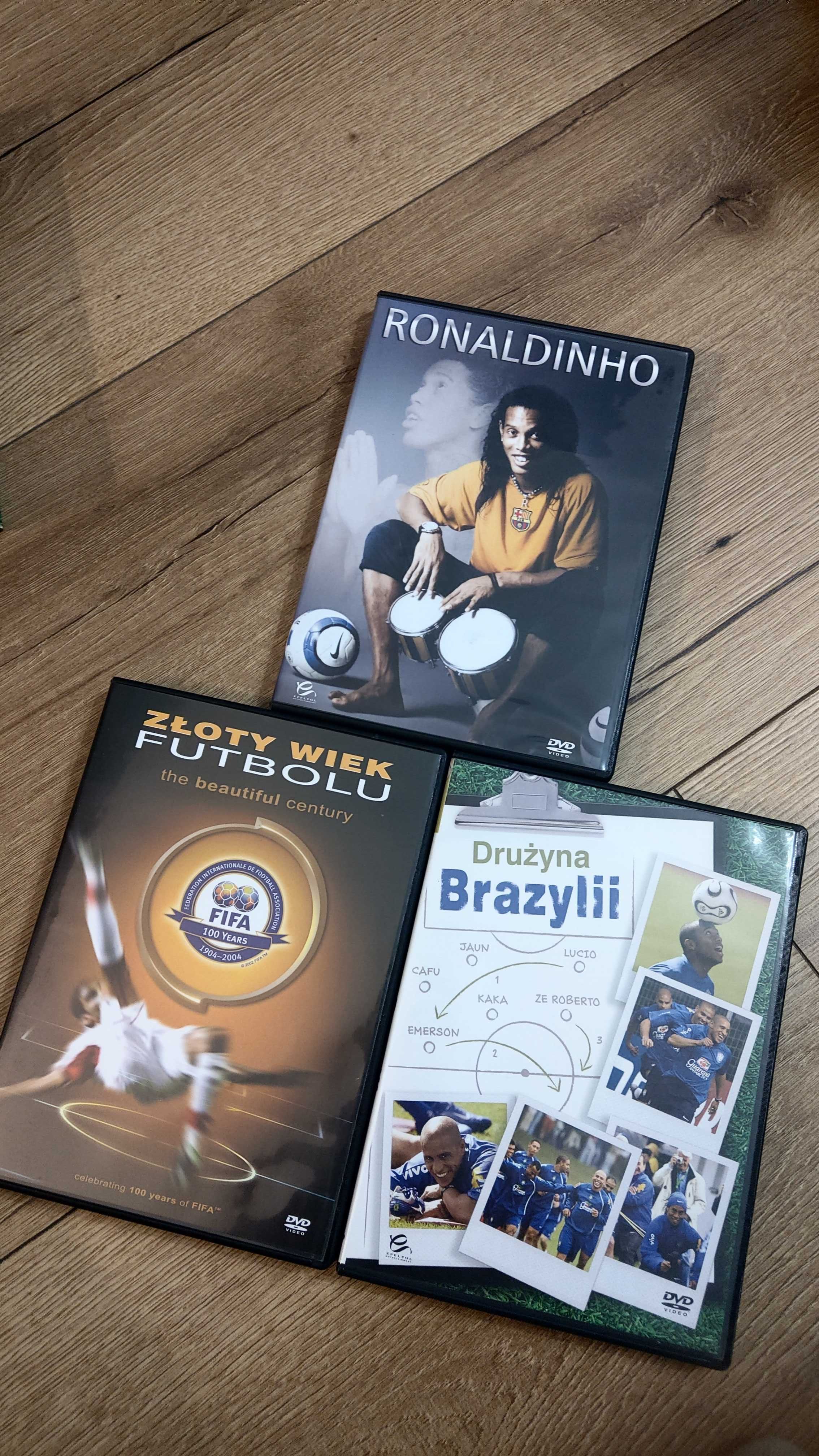Płyty DVD FIFA Mistrzowie futbolu Ronaldinho Drużyna Brazylii