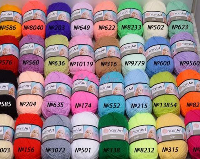 РОЗПРОДАЮ! Бебі Акрил YarnArt "Baby" дитяча пряжа, нитки для в'язання