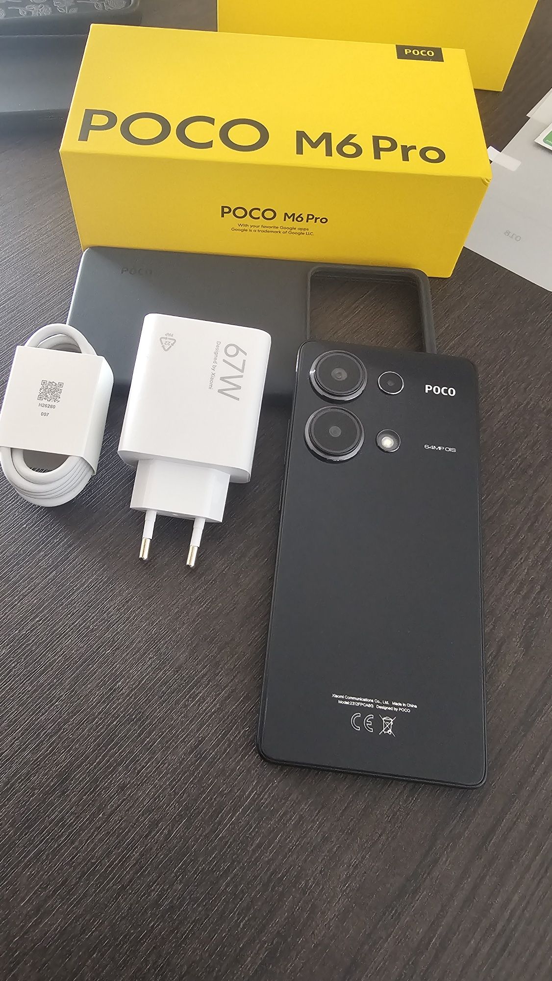 Xiaomi Poco M6 Pro 8/256gb + extras e 2 anos garantia