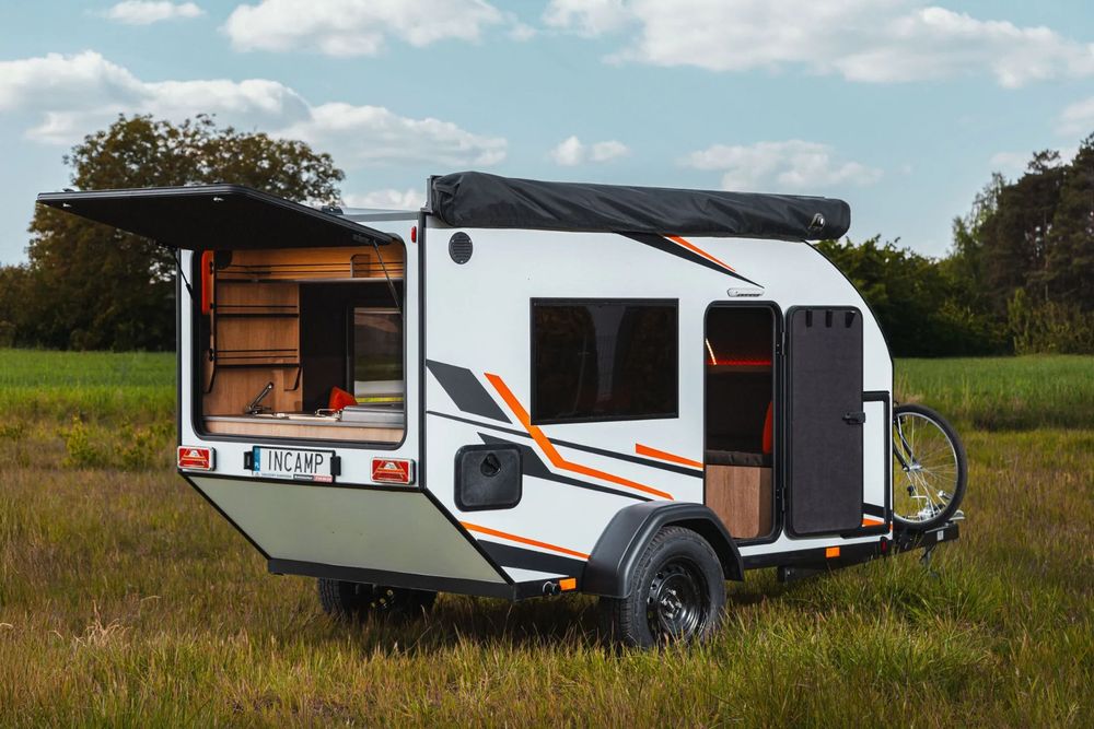 Nachtman  Lekka przyczepa kempingowa VULCAN 750kg Polski producent