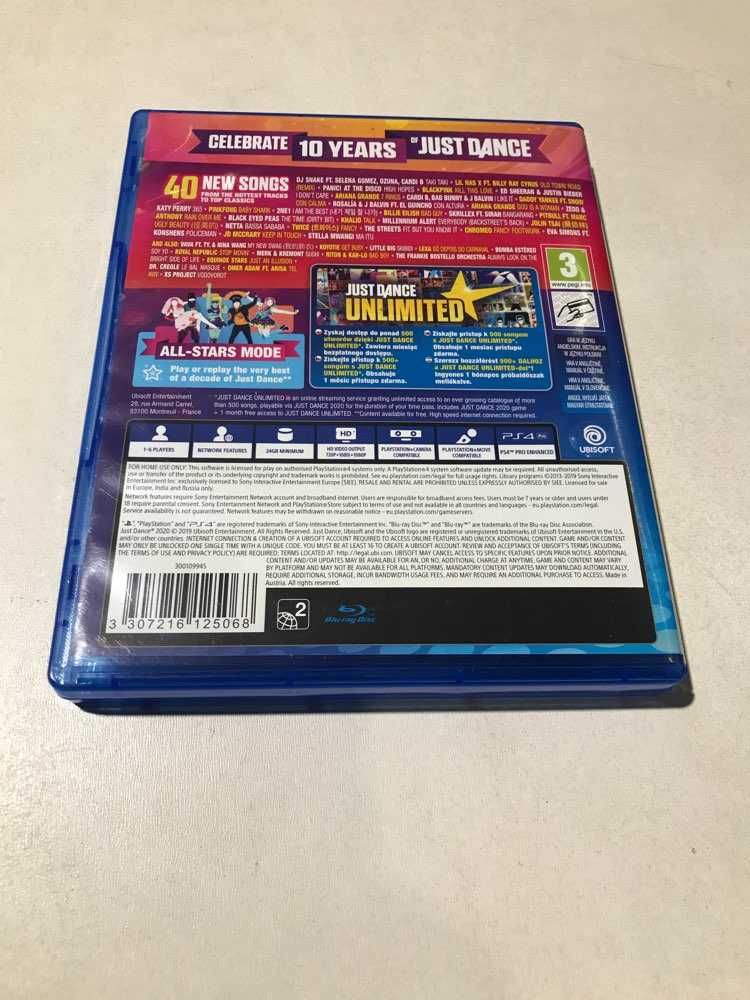 Just Dance 2020 PS4 PS5 Sklep Irydium