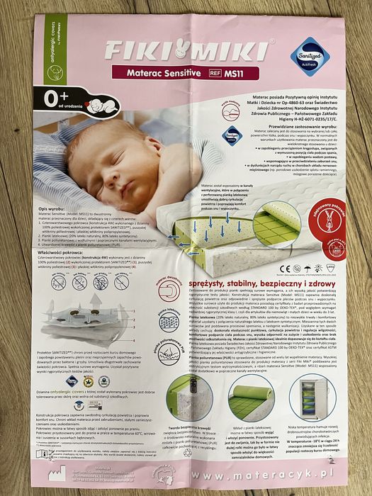 Przewijak + lozeczko Ikea z materacem