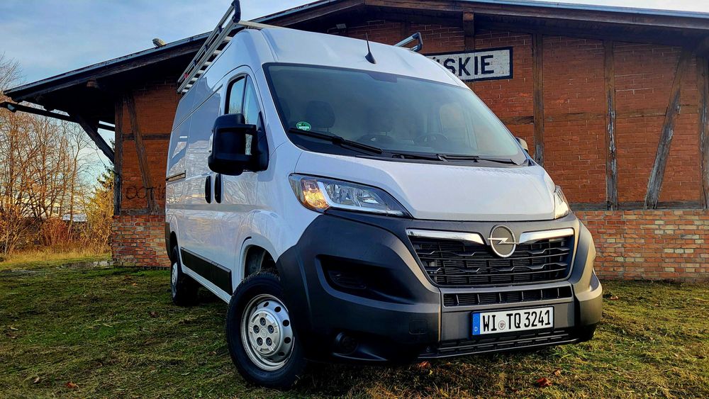 Opel Movano 2024 2,2 140km L2H2 niski przebieg, bagażnik dachowy!