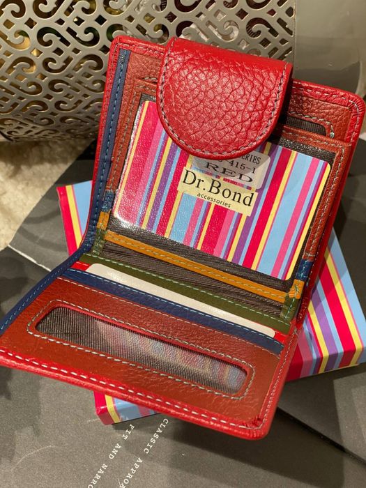Шкіряний гаманець Dr.Bond