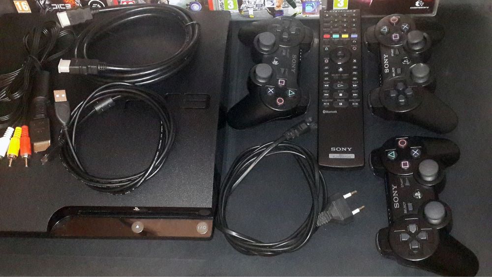 Приставка Sony PlayStation 3 Slim | PS3 / 250GB/ Офіційна/Без втручань