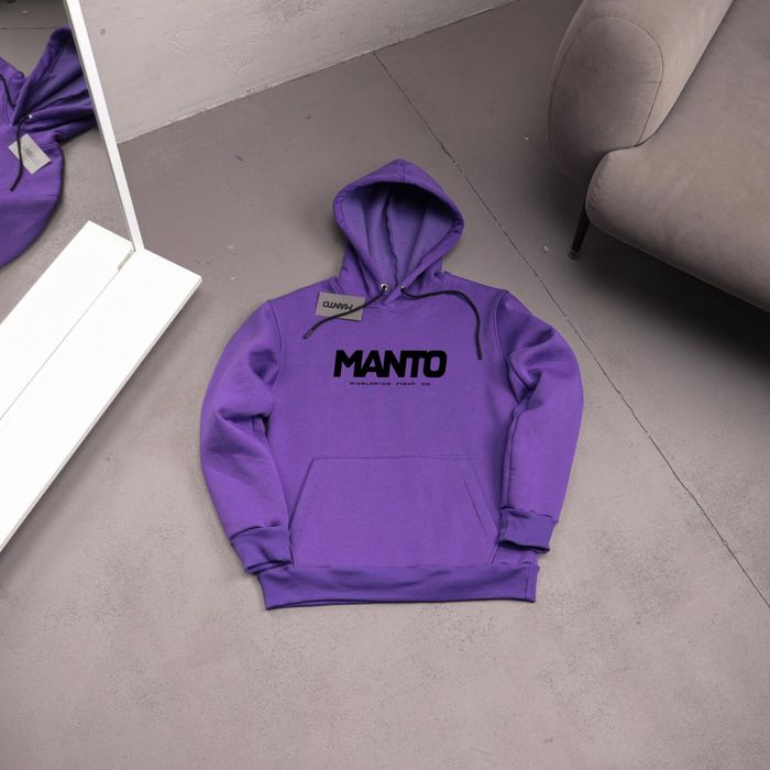 Зимові якісні Худі  MANTO Gym НА ФЛІСІ