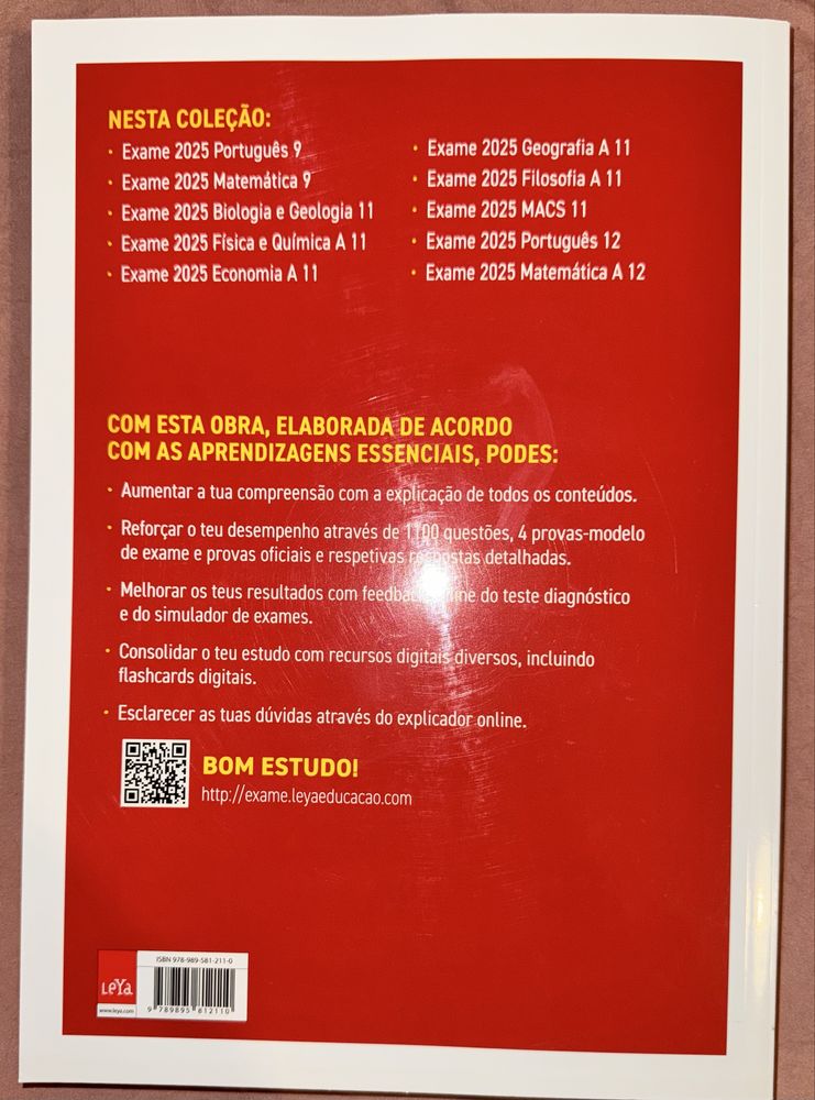 Livro exame nacional física química 11°ano