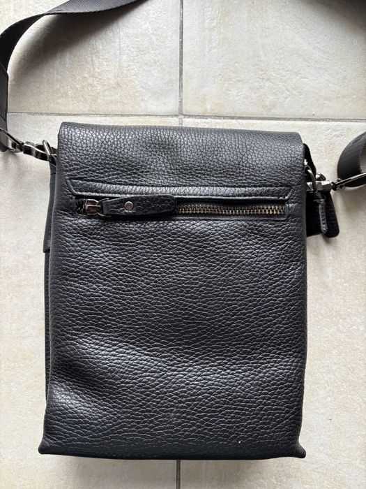 Сумка через плече, барсетка шкіряна