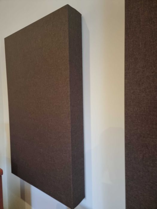 Panele akustyczne z wełny o BARDZO WYSOKIEJ GĘSTOŚCI - 6 szt