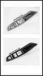 Puxador/Pega Porta Moldura BMW F10, F11, F18, Serie 5(Preto, Cinzento)