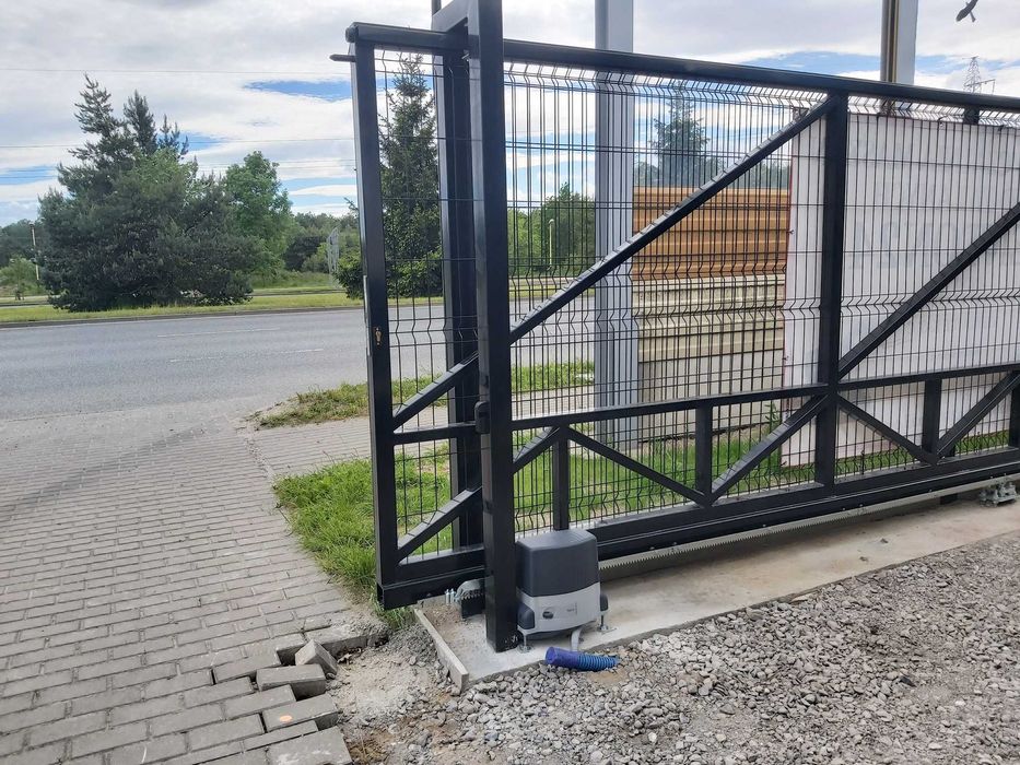 Автоматика для откатных ворот, Мотор на ворота, Откатные ворота