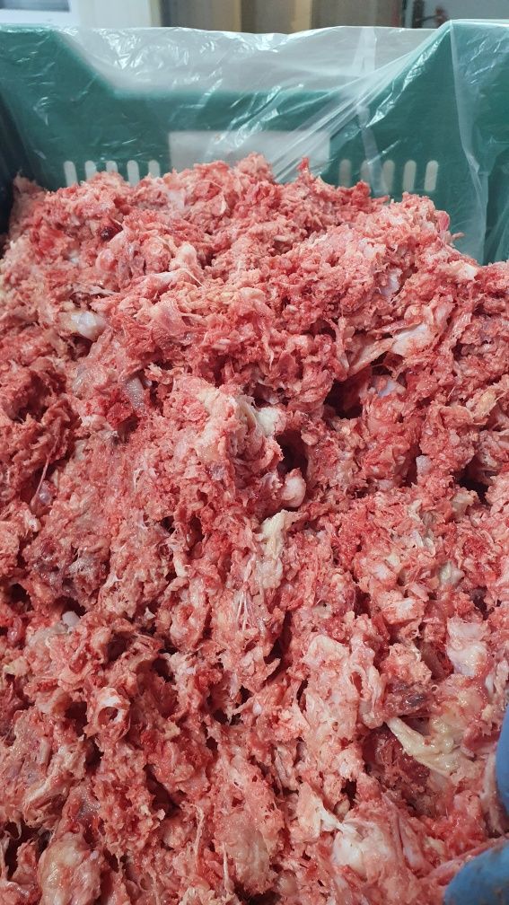 Корм для собак. Мясокостный фарш.