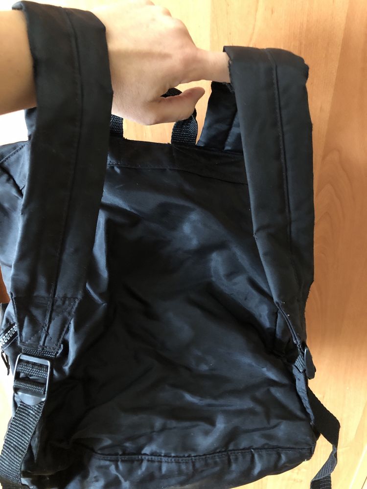 Рюкзак портфель шкільний наплічник чорний рюгзаг