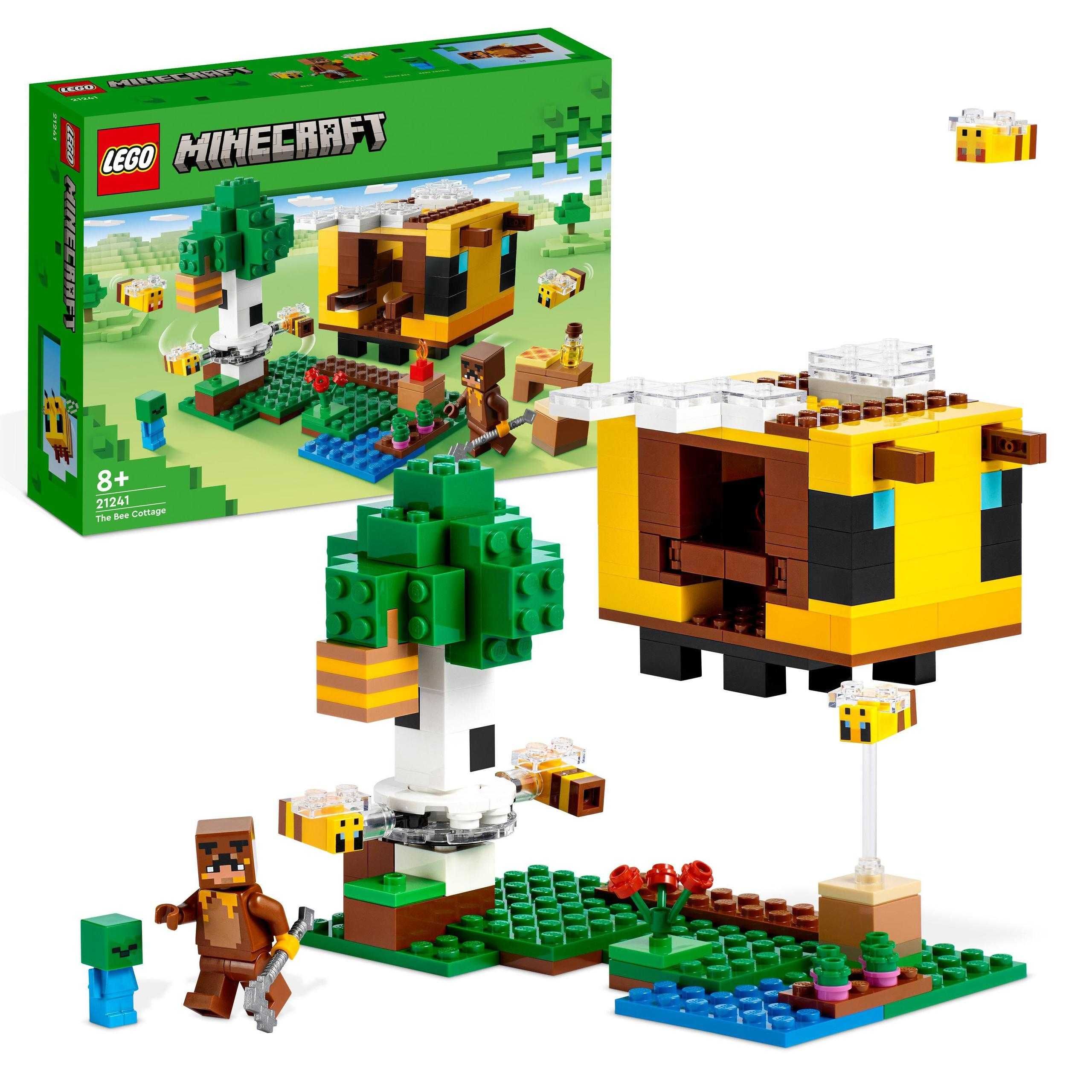 LEGO MINECRAFT "UL Pszczeli" 21241, Idealne na dzień dziecka !!