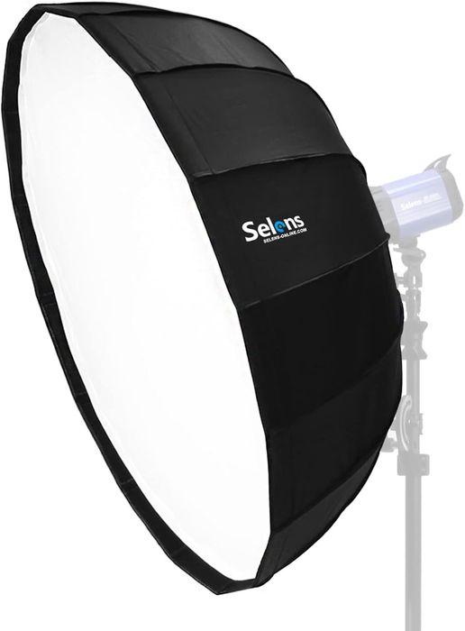 Softbox 85cm hexa (16 lados), Montagem Rápida  Bowens Speedring