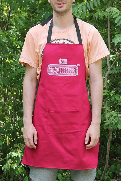 Фартух із тканини саржа, рейнар з принтом для чоловіків і жінок