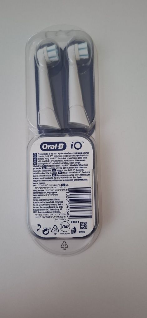 4 szt końcówki do szczoteczki Oral B iO