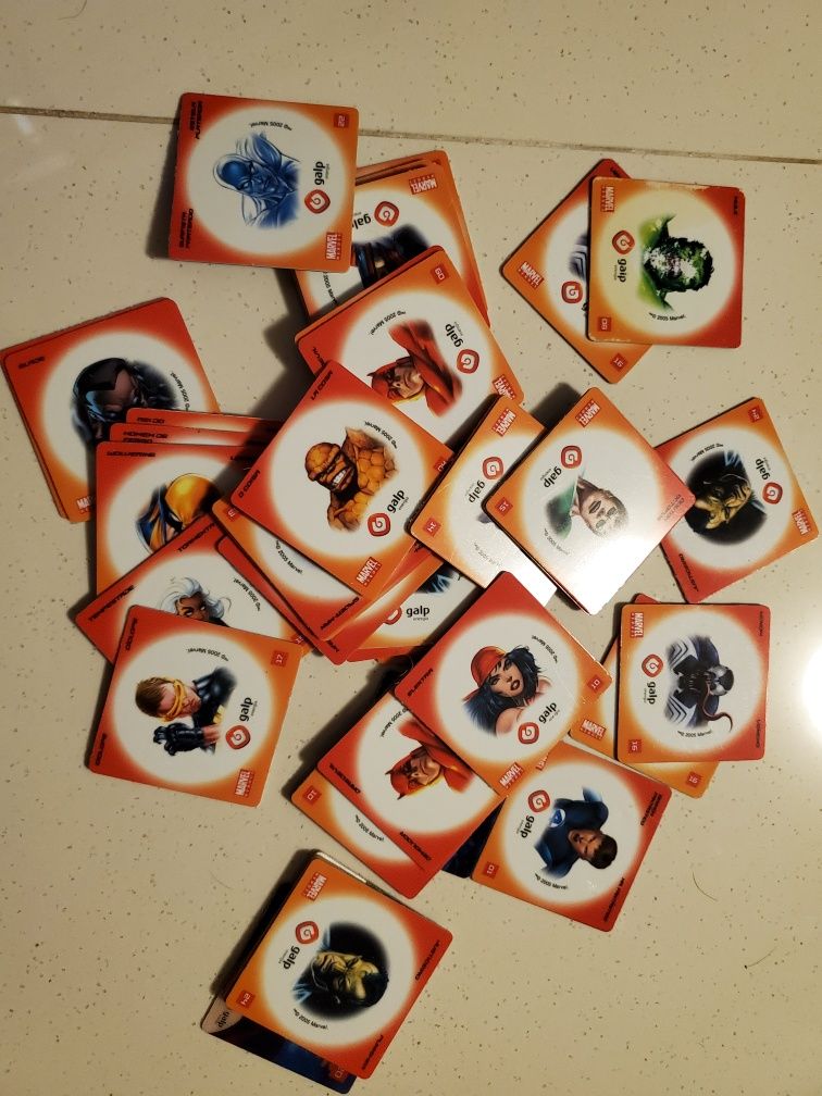 Tazos várias coleções