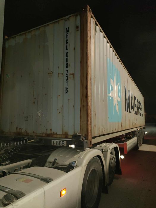 Kontener morski 40 długi 12m