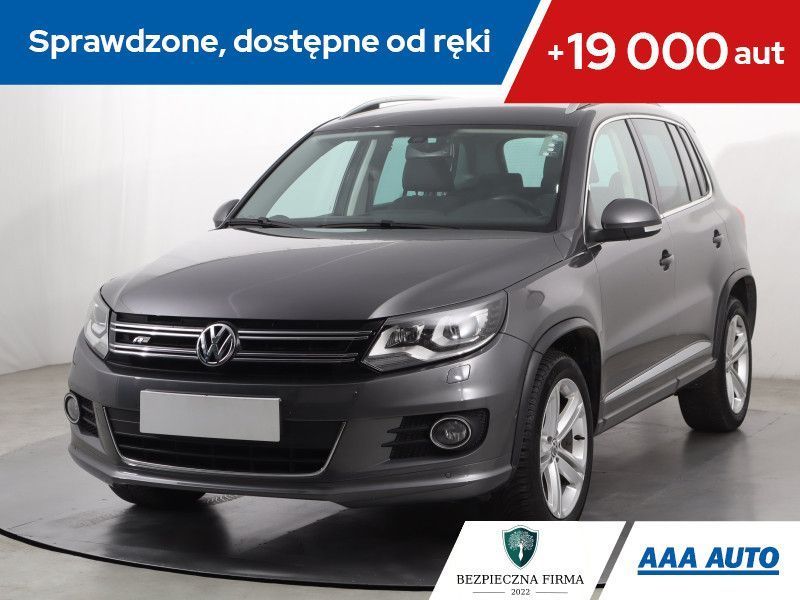 Volkswagen Tiguan 2.0 TSI R-Line , Salon Polska, Serwis ASO, DSG, Navi, Xenon, Bi-Xenon,
