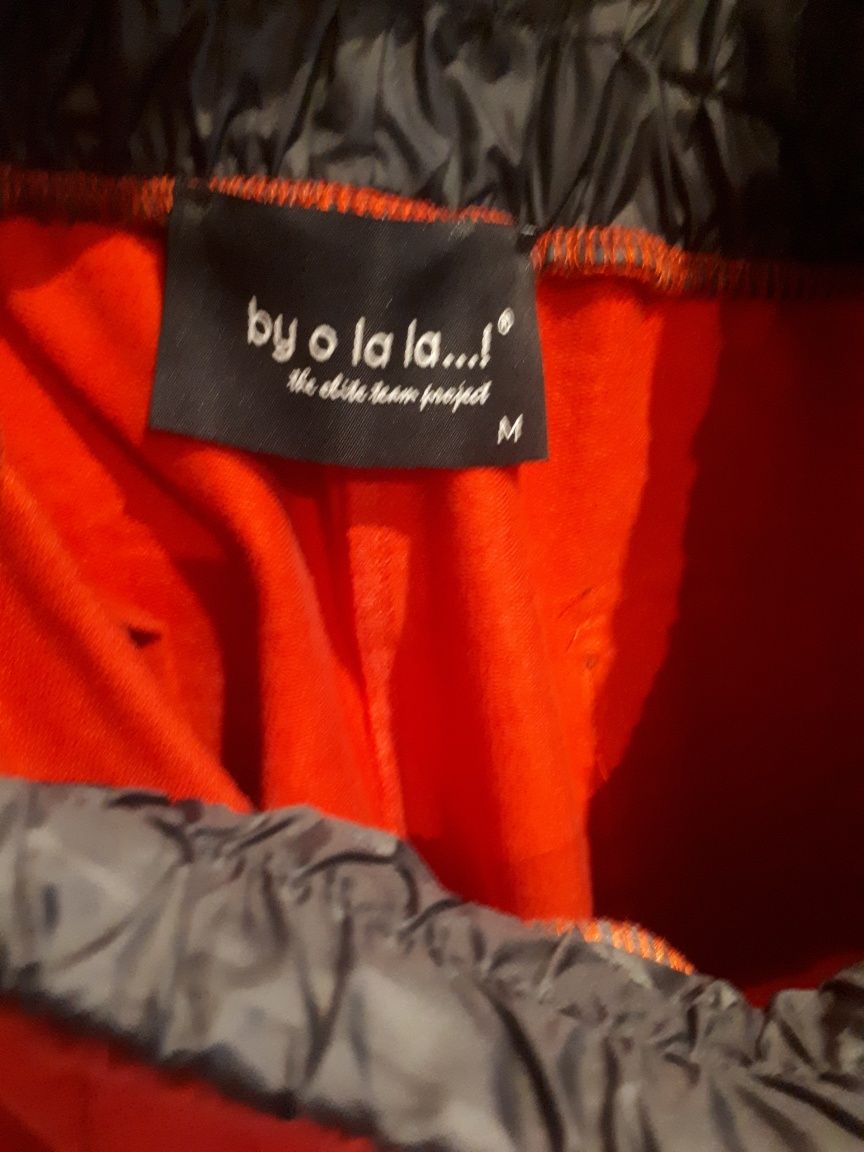 by o la la spodnie dresowe czerwone l xl