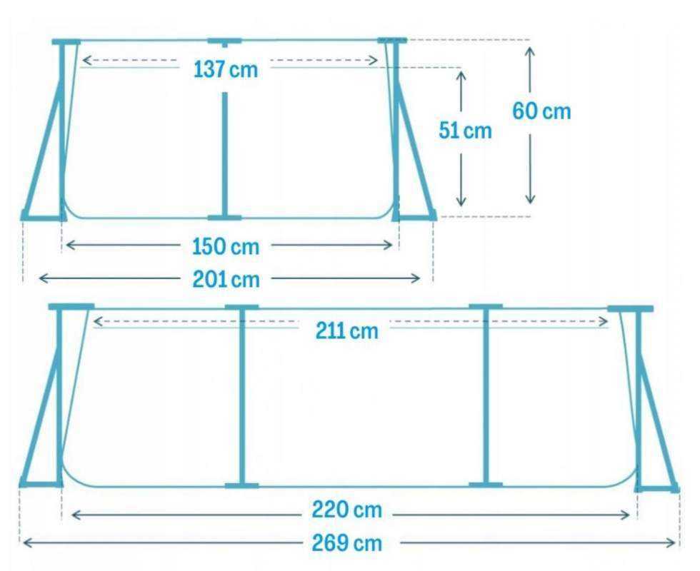 Басейн. Каркасный бассейн. Intex. 28270. размером 220 x 150 x 60