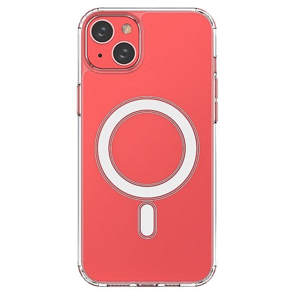 Etui magnetyczne Clear Magnetic Case z MagSafe do iPhone 15 Plus - prz