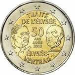 França 2 euro, 2013
50 Anos da Assinatura do Tratado de Eliseu