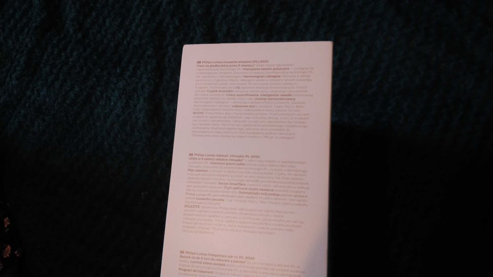 Depilator Philips Lumea Prestige 9000 IPL BRI955/00 SenseIQ.