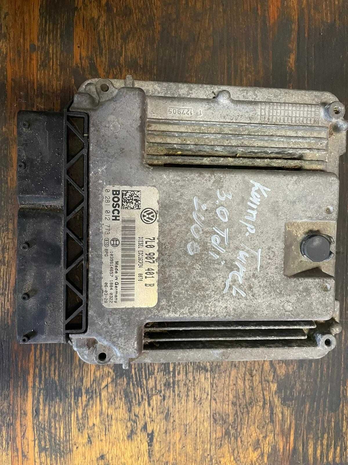 VW Tuareg 7L Sterownik Silnika ECU- KOMPUTER Silnika 3.0TDi Bosch