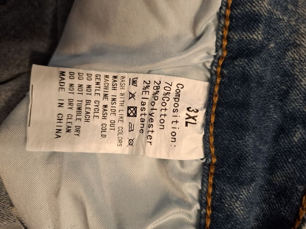 Saia de ganga com elastano, tamanho 3XL
