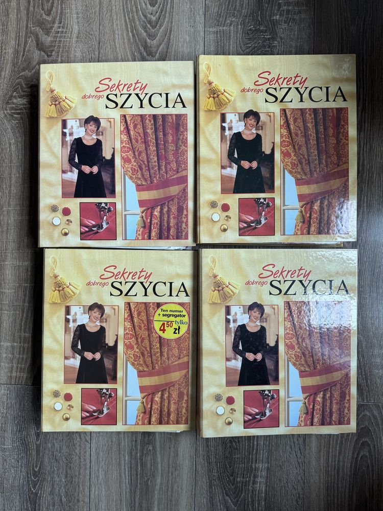 Sekrety szycia (4 segregatory)