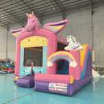Unicorn dmuchany plac zabaw