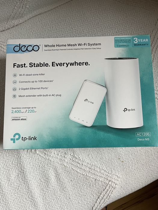 domowy system Wi-Fi Mesh TP-Link Deco M3 AC1200