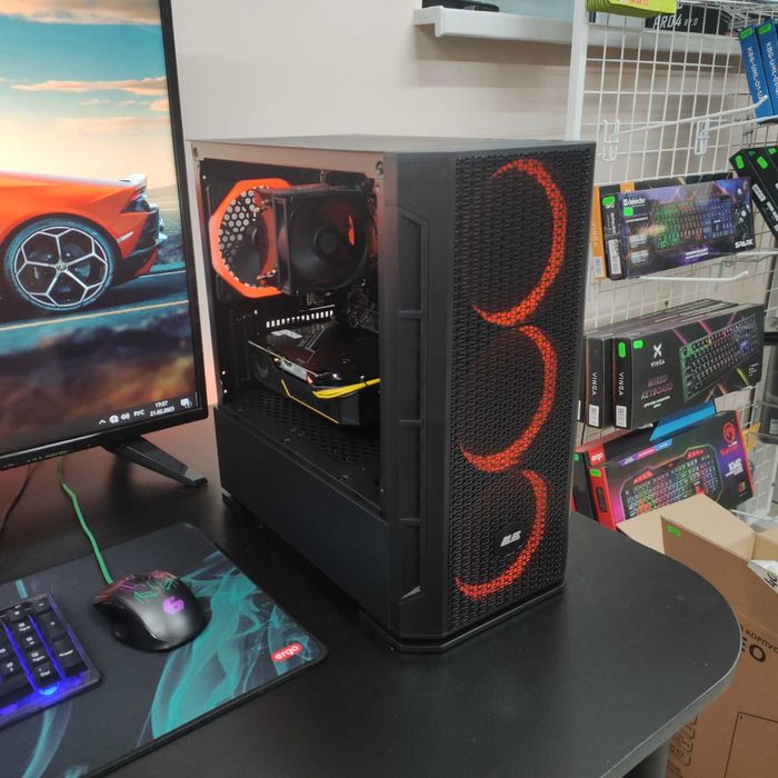 Игровой Компютер Intel Core i7, 16GB RAM, GTX 1660 Ti, SSD 512 m2 NVMe