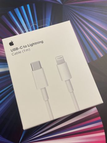 Kabel APPLE iPhone USB-C Lightning iPad Macbook okazja hit oryg