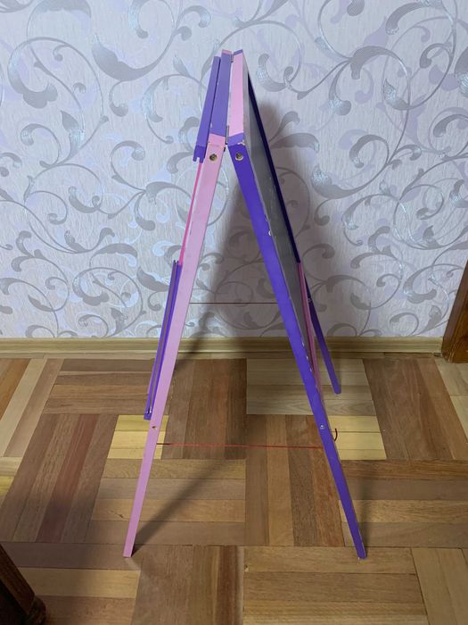 Детская Деревянная двухсторонняя доска для рисования.