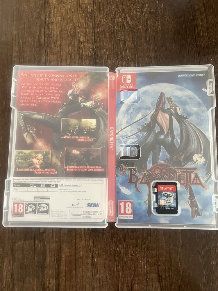 Gra Bayonetta 2 , switch jak Nowa !