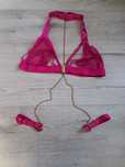 Victoria's Secret biustonosz stanik koronka koronkowy kajdanki.