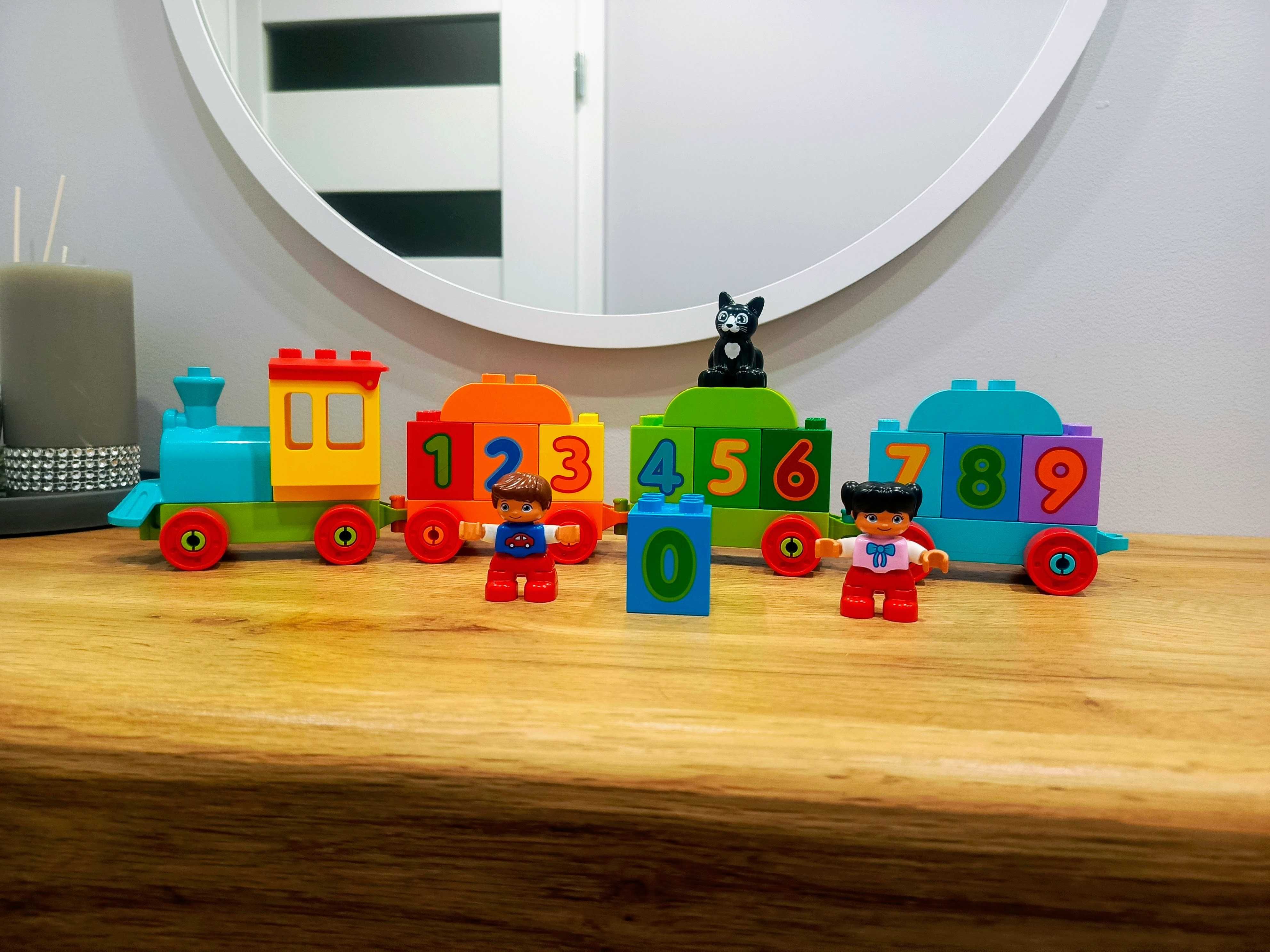 LEGO DUPLO - 10847 - Cały zestaw "Pociąg z cyferkami"