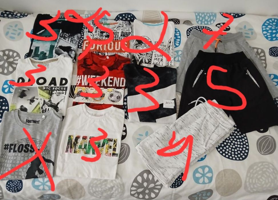 Roupa de menino 11/12 anos