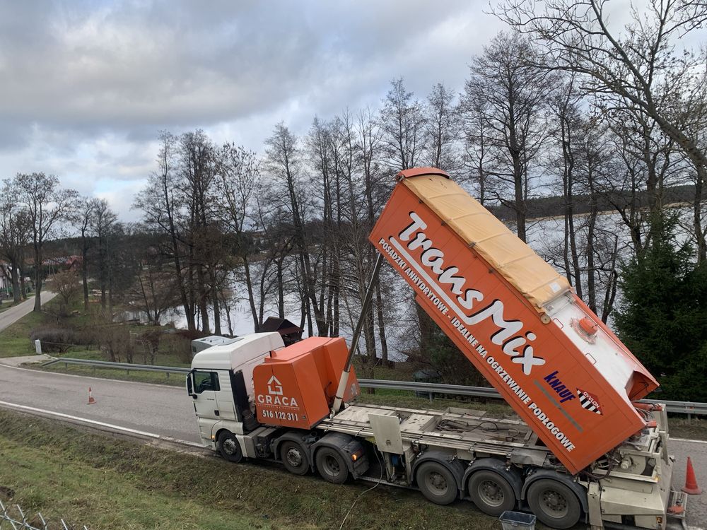 Wylewki posadzki anhydrytowe na ogrzewania podłogowe!