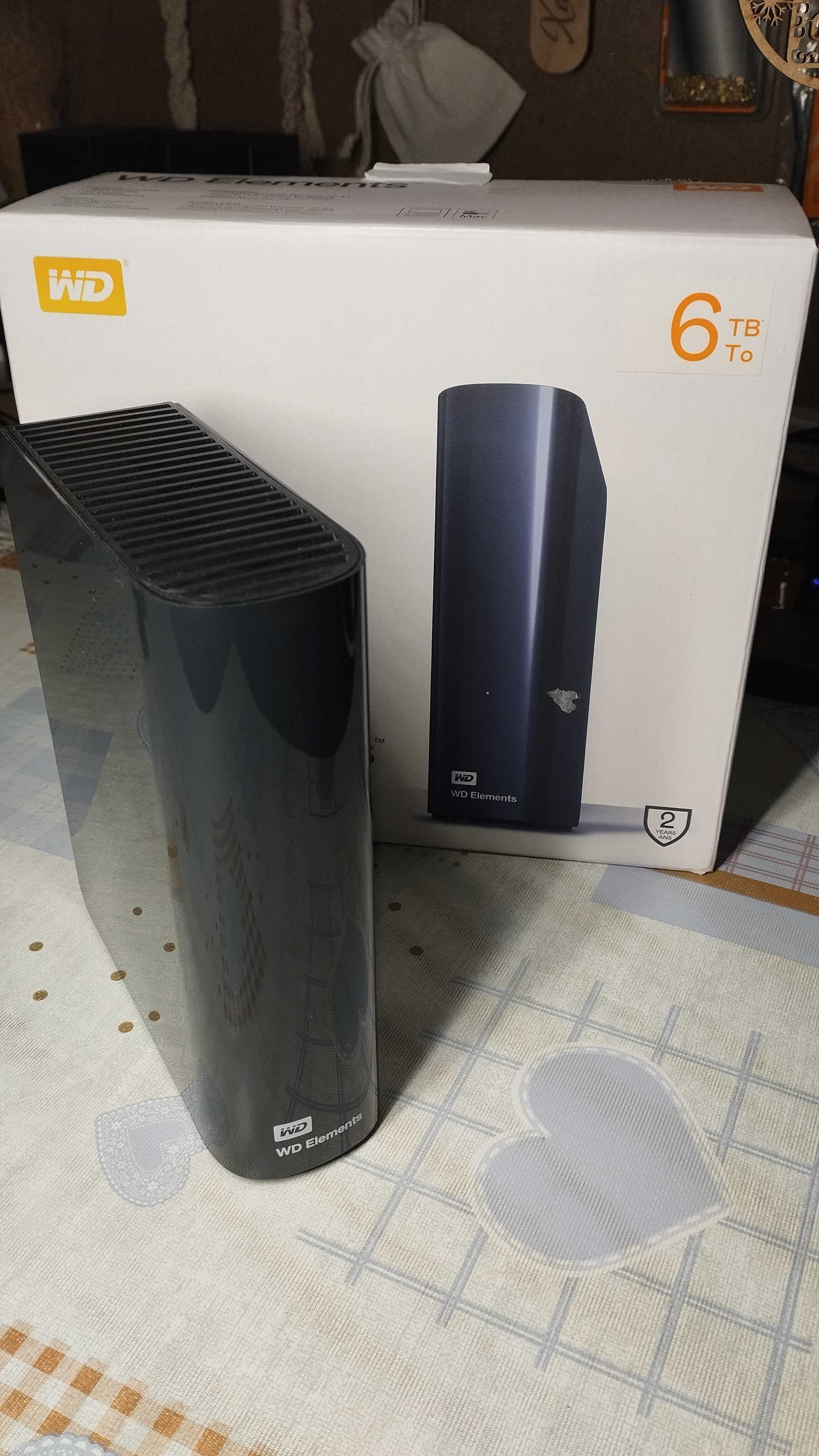 Disco Externo 6 TB - WD Elements