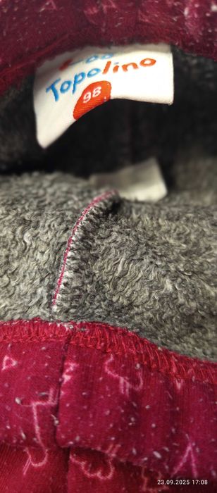 Leginsy ocieplane 98