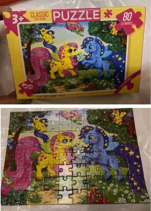 Пазлы настільні ігри rainbow hex набор для рисования Чарівні стрибки