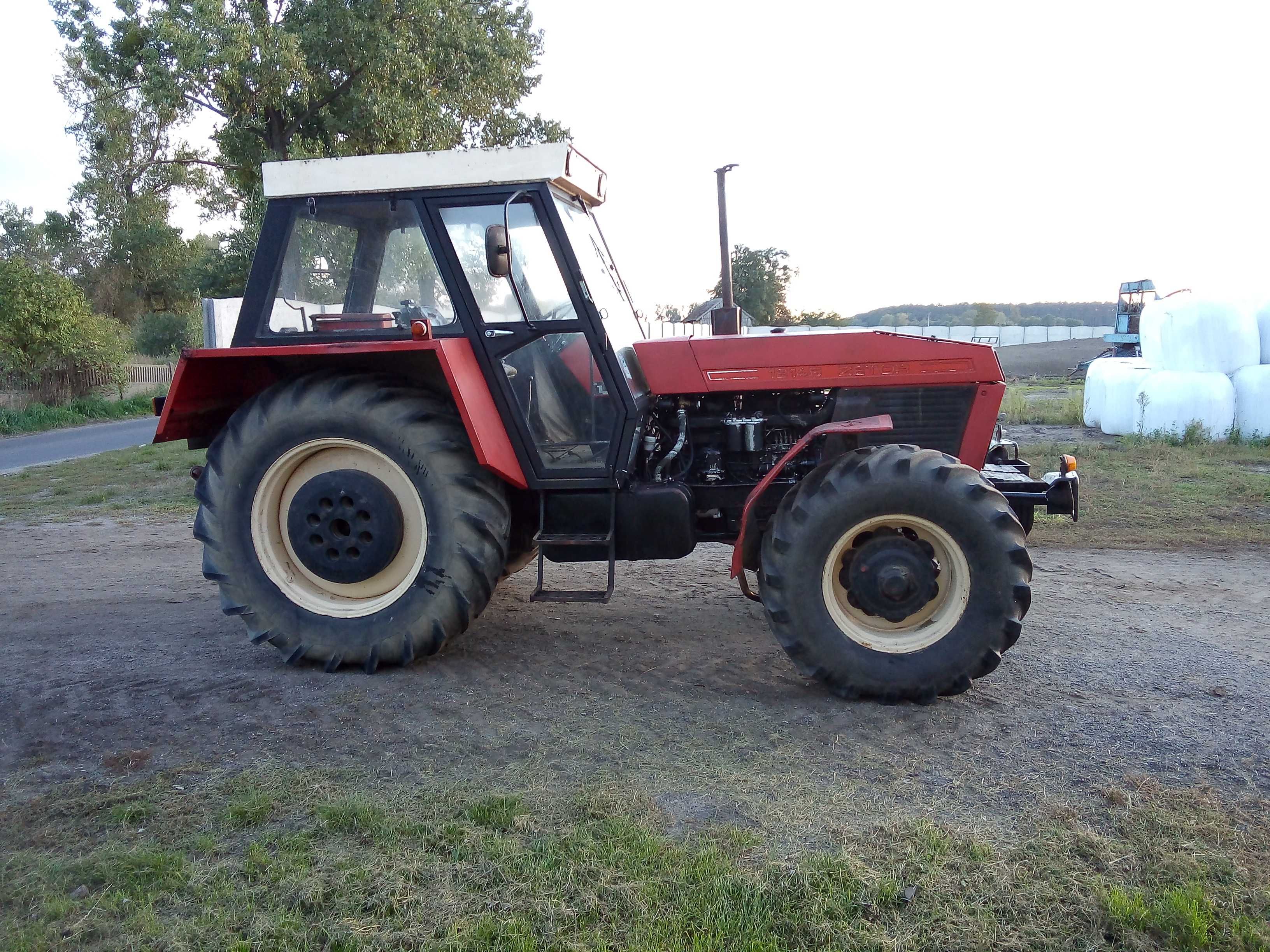 Zetor 12145 Ciągnik traktor nie ursus silnik szóstka z przodkiem