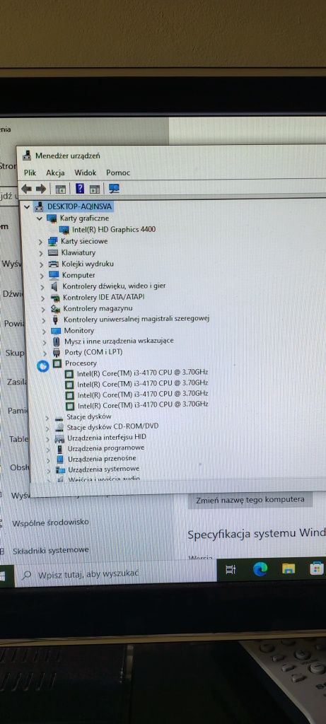 Komputer Fujitsu I3 +monitor